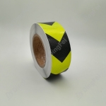 Reflective Tapes - Fluorescent Yellow Black PVC Arrow Reflective Tape